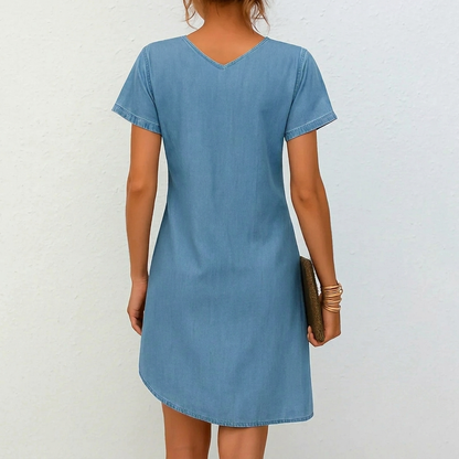 Casual Denim Dress
