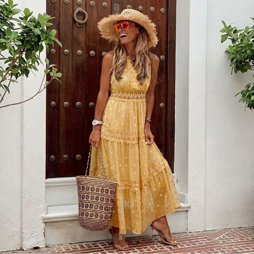 Casual Bohemian Dress