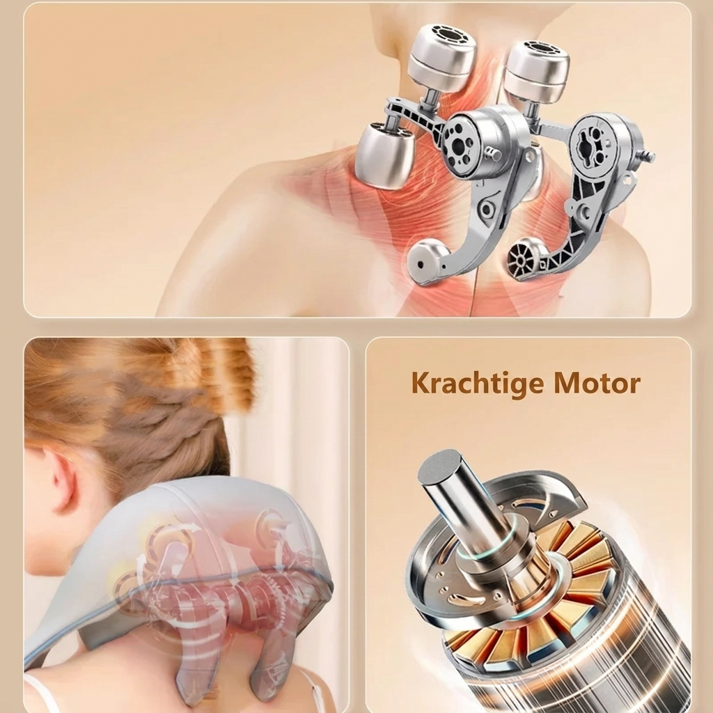 Electric Neck and Shoulder Massage Device