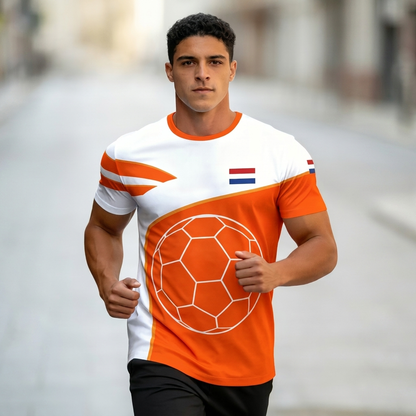 Casual Men's Football T-Shirt