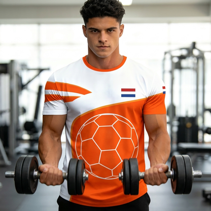 Casual Men's Football T-Shirt