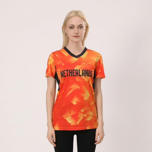 Camiseta casual de fútbol para mujer