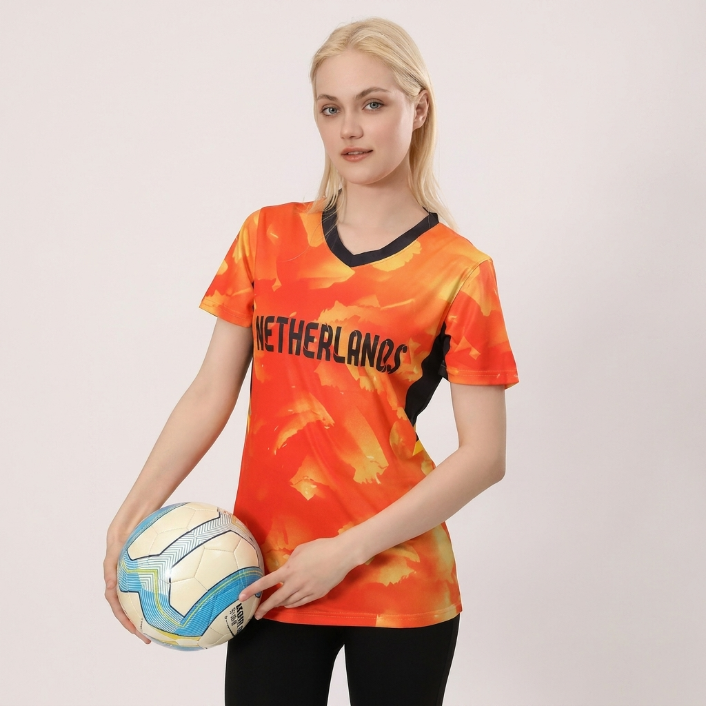 Casual Women's Soccer T-Shirt