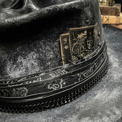 Handmade and Trendy Beanie with Skull Design