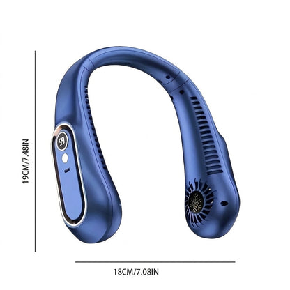 Ventilatore da collo portatile USB con rotazione a 360°