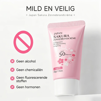 Opalovací krém SPF50+ se sakurou