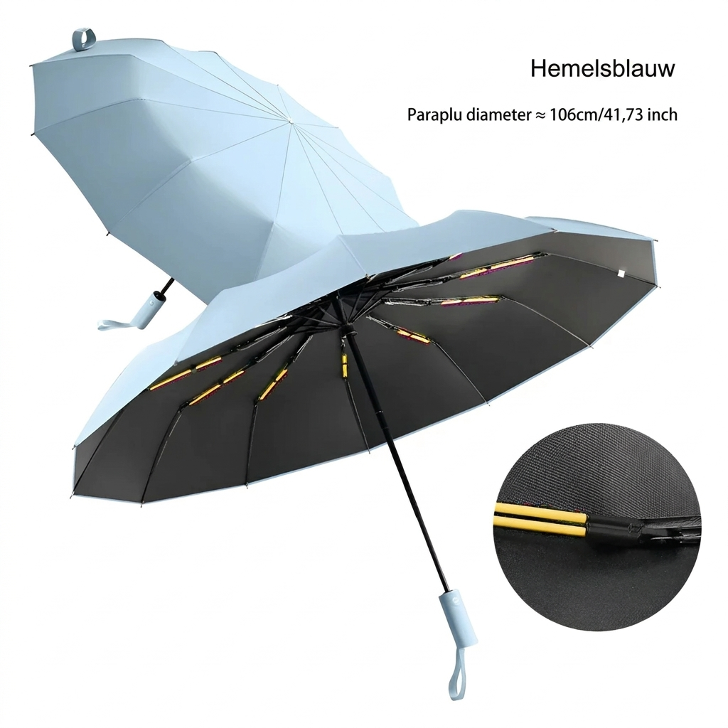 Ombrello sostenibile con protezione UV
