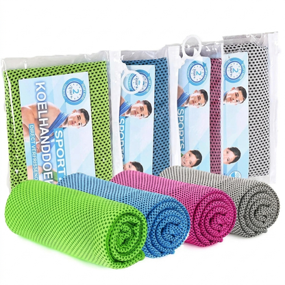 Set of 4 Cooling Towels