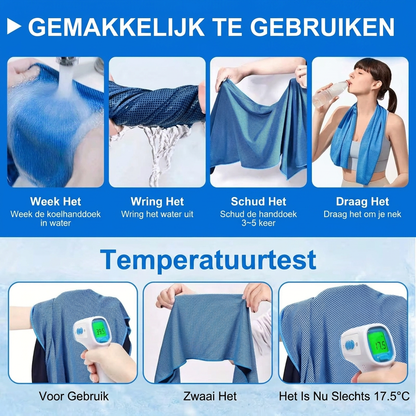 Set of 4 Cooling Towels