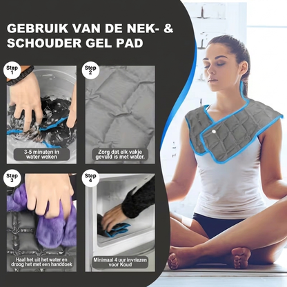 Kühlende Gel-Schulter- und Nackenbandage
