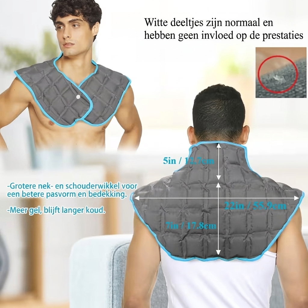 Kühlende Gel-Schulter- und Nackenbandage