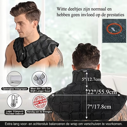 Kühlende Gel-Schulter- und Nackenbandage