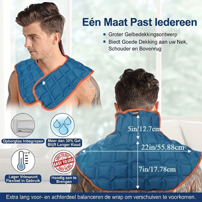Kühlende Gel-Schulter- und Nackenbandage