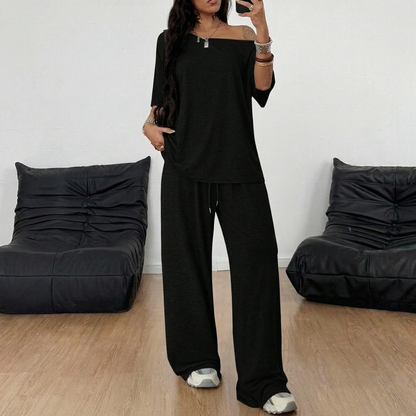 Γυναικείο casual σετ loungewear 2 τεμαχίων