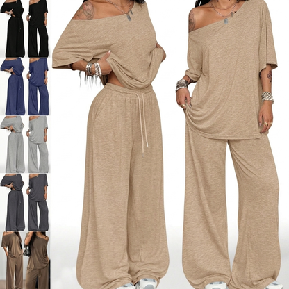 Γυναικείο casual σετ loungewear 2 τεμαχίων