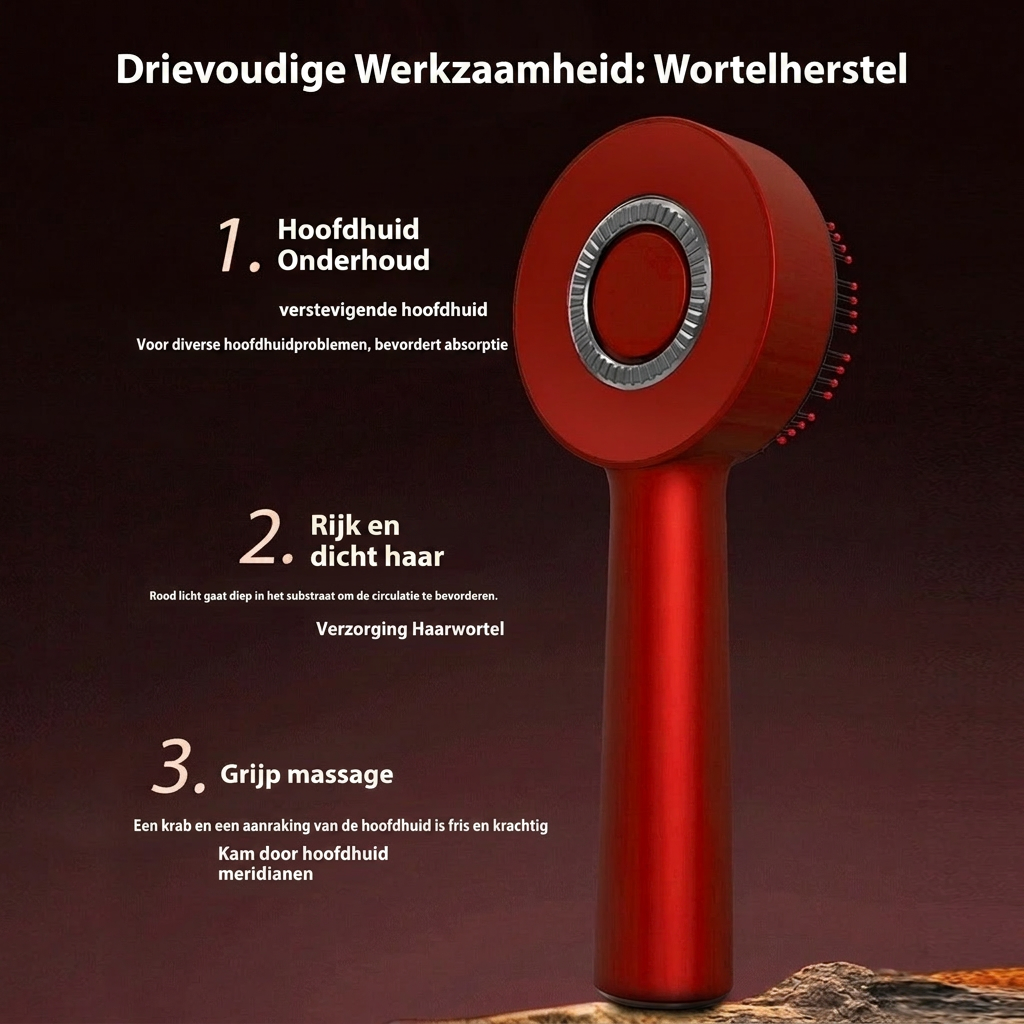 Elektrischer Kopfhautmassagekamm