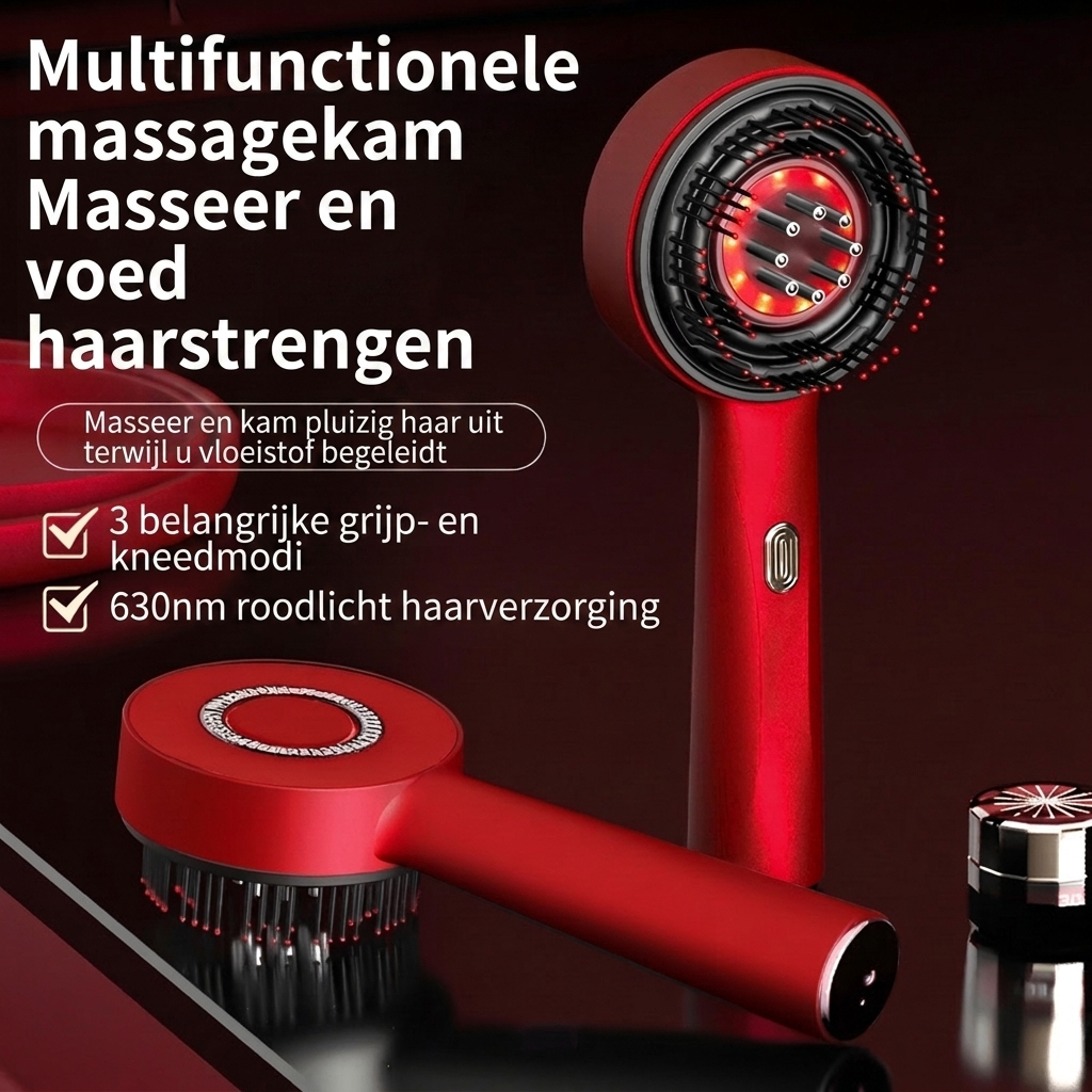 Elektrischer Kopfhautmassagekamm