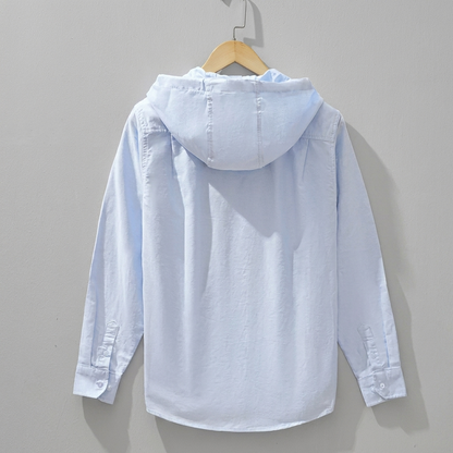 Modern Shirt Jacket with Long Sleeves for Men