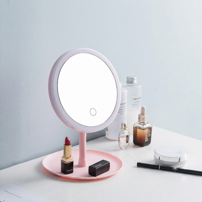Rechargeable LED Makeup Mirror