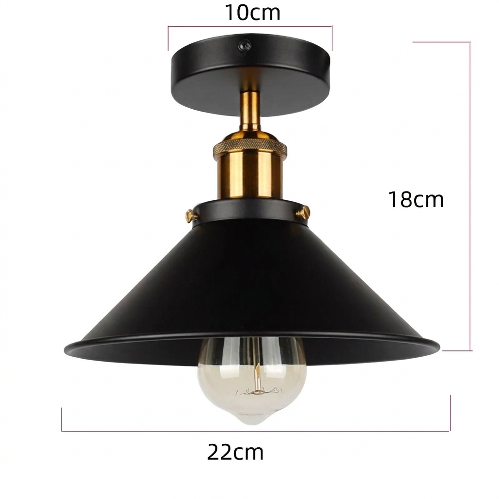 Ceiling Lamp in Modern Industrial Style