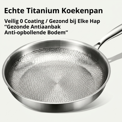 High-Quality Titanium Alloy Frying Pan