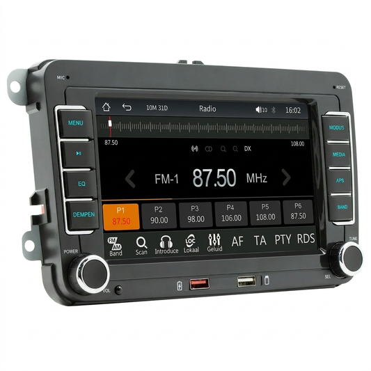Reproductor MP5 para coche con pantalla táctil HD de 7 pulgadas y Bluetooth