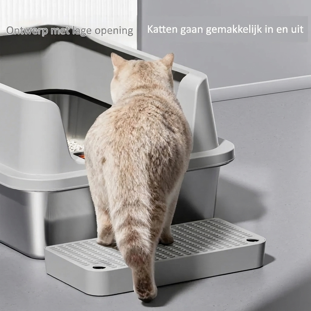 Nest Stainless Steel Cat Litter Tray