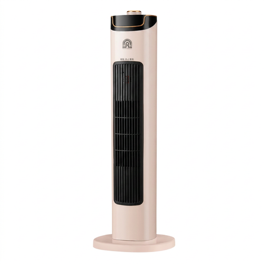 Ventilador vertical portátil con calefacción directa