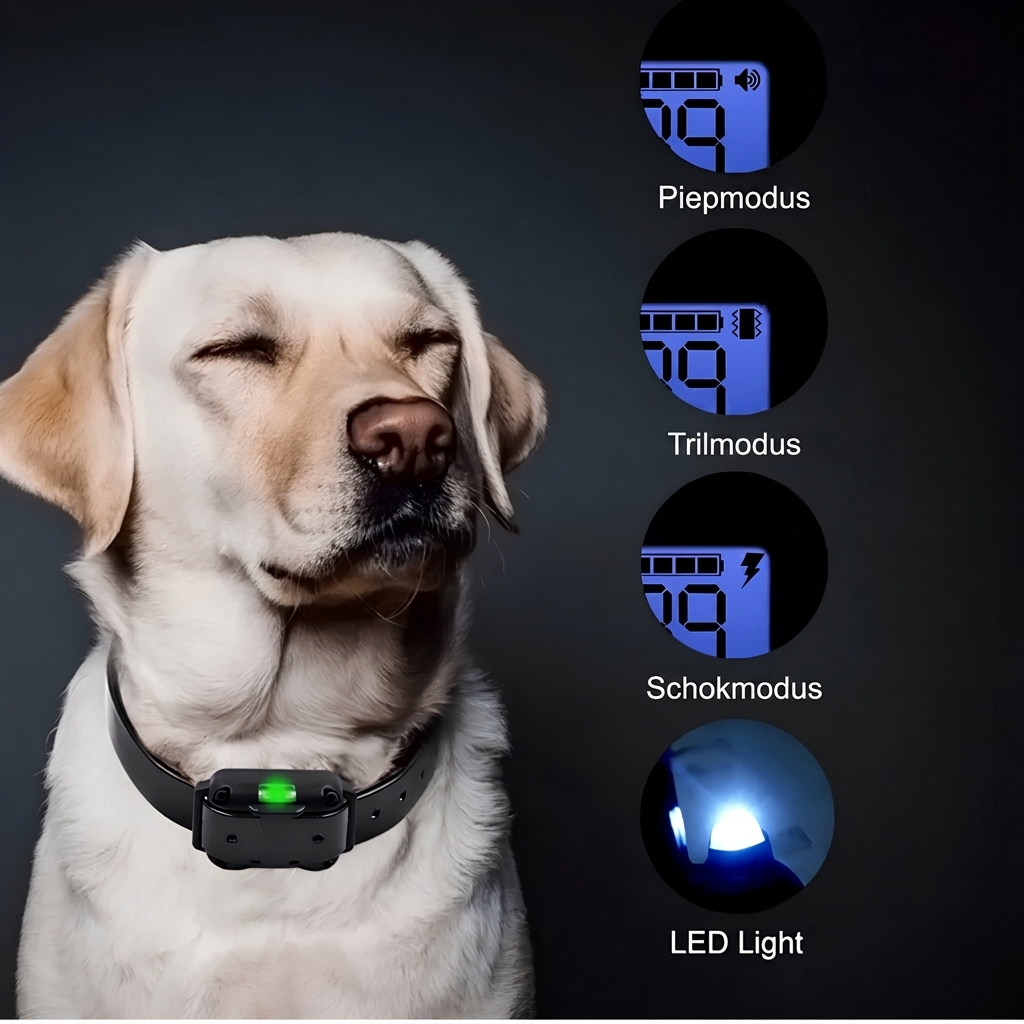 Remote-Controlled Dog Training Collar