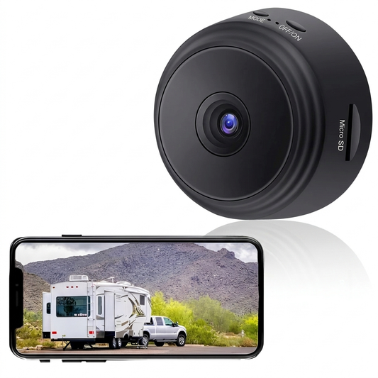 Cámara trasera inalámbrica HD para caravanas, camiones y remolques
