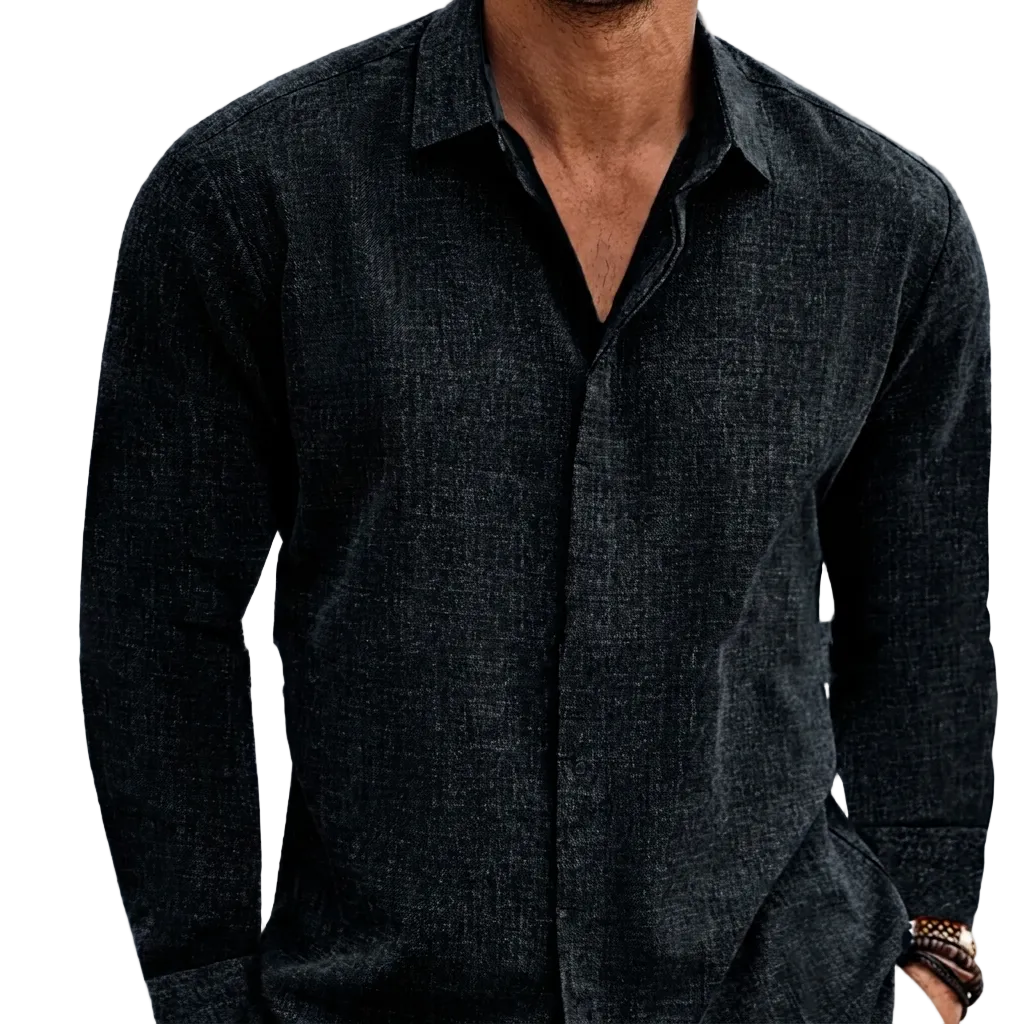 Men's Long Sleeve T-Shirt Plain
