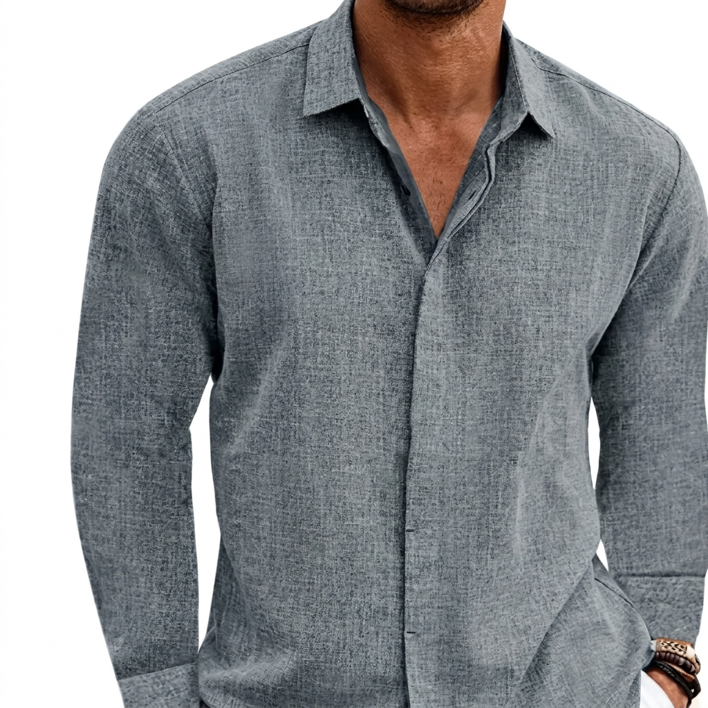 Men's Long Sleeve T-Shirt Plain