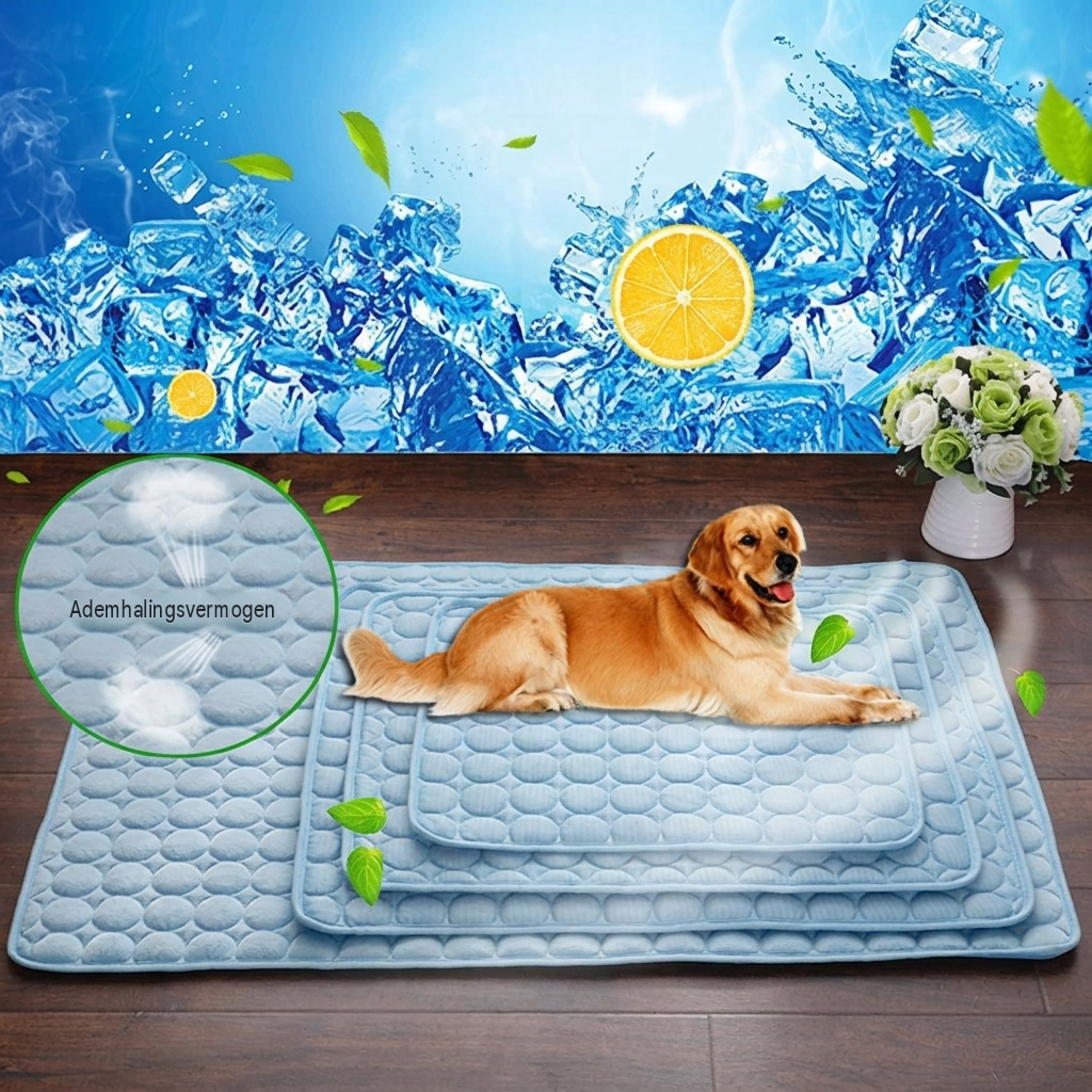 Pet Cooling Mat for Summer Dogs Cats