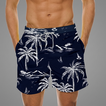 Men's Casual Summer Shorts Beach Leisure