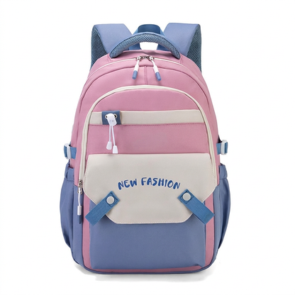 Colourful Backpack with Contrast