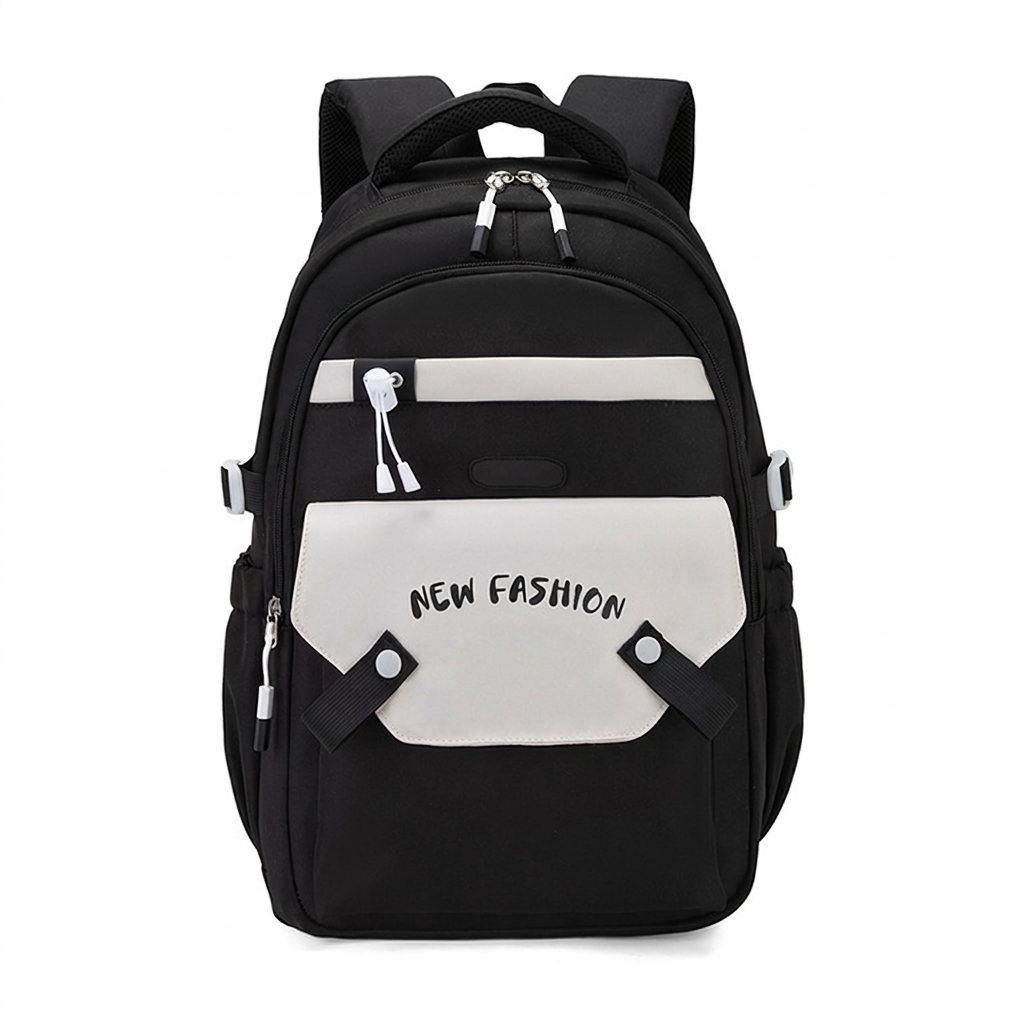 Colourful Backpack with Contrast