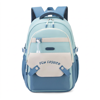 Colourful Backpack with Contrast