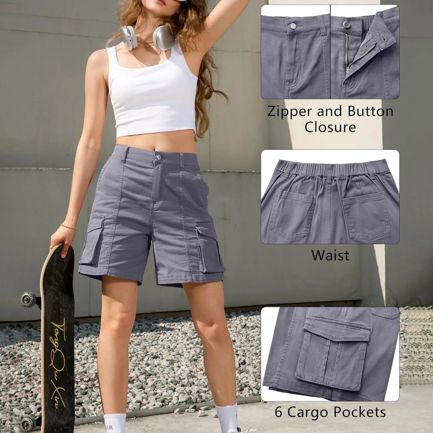 Casual Cargo Pants for Women