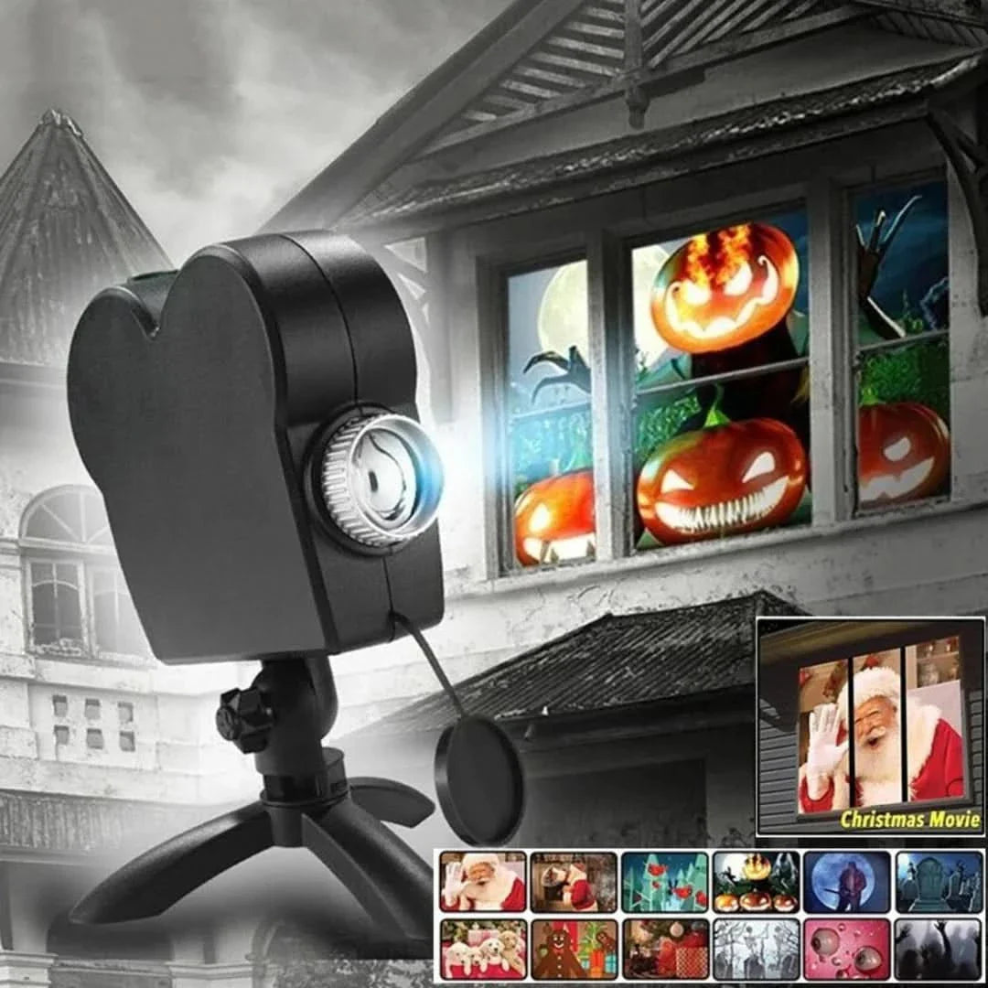 Holografische projectie | Halloween & Kerstmis