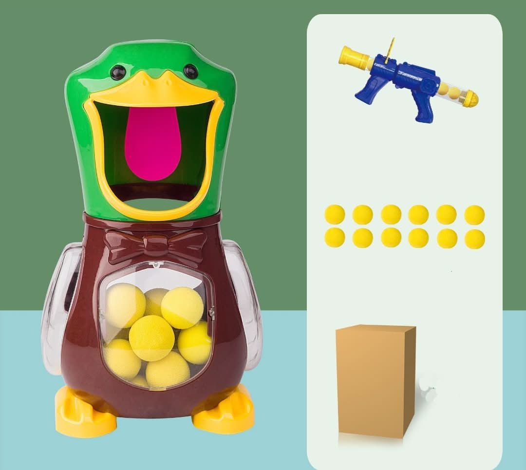 Hungrige Ente | Schießspiel-Set