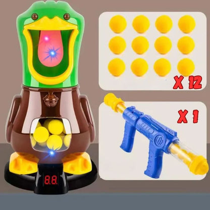 Hungrige Ente | Schießspiel-Set