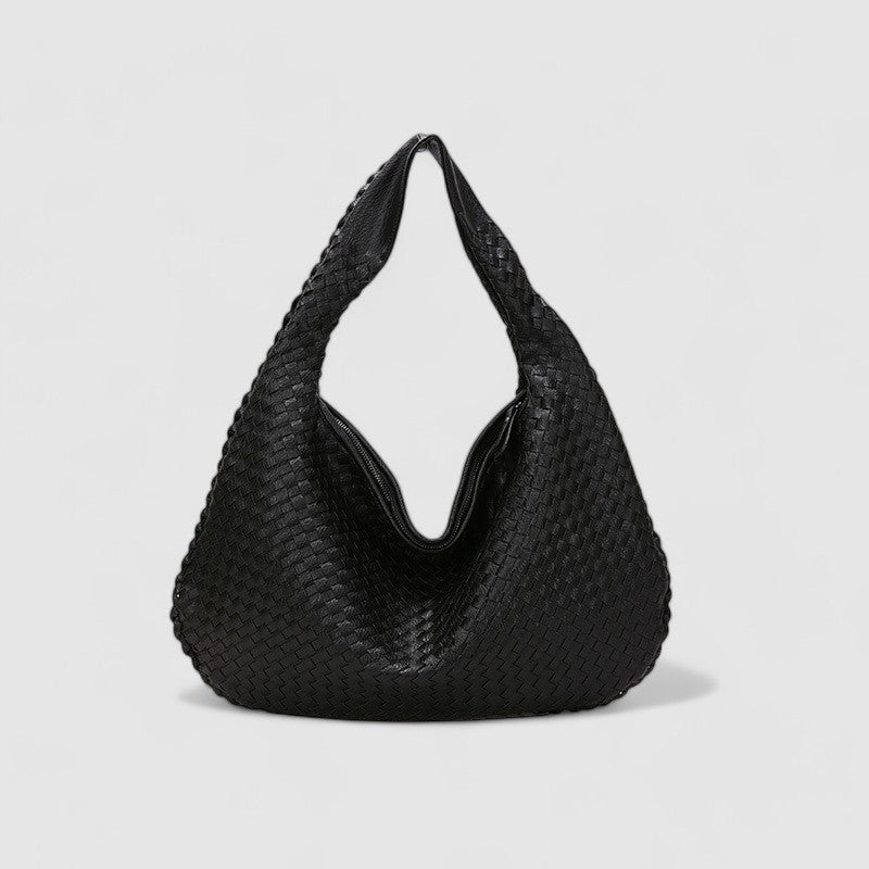 Woven Chic Shoulder Bag