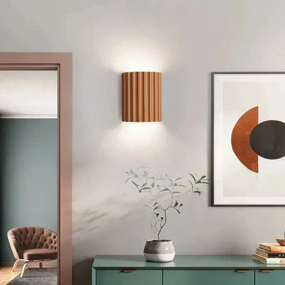 Moderní žebrované nástěnné svítidlo - elegantní a funkční