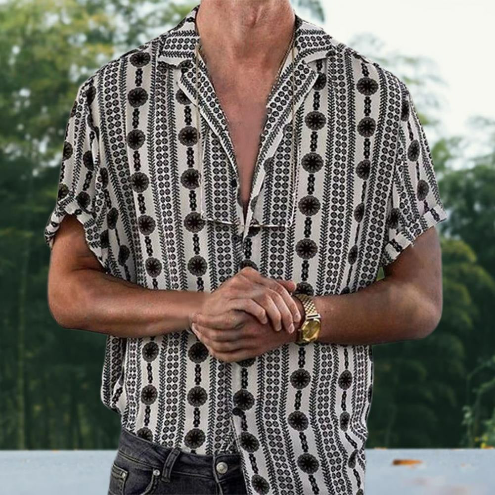 Retro Summer Shirt for Men - Bastian