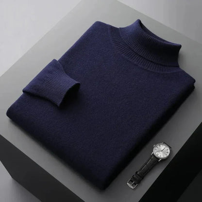 Men's Turtleneck Sweater – Elegant Layer with a Refined Look