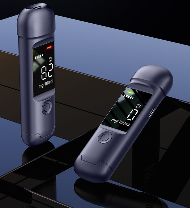 AlcoCheck Electronic Breathalyser – Compact and Rechargeable