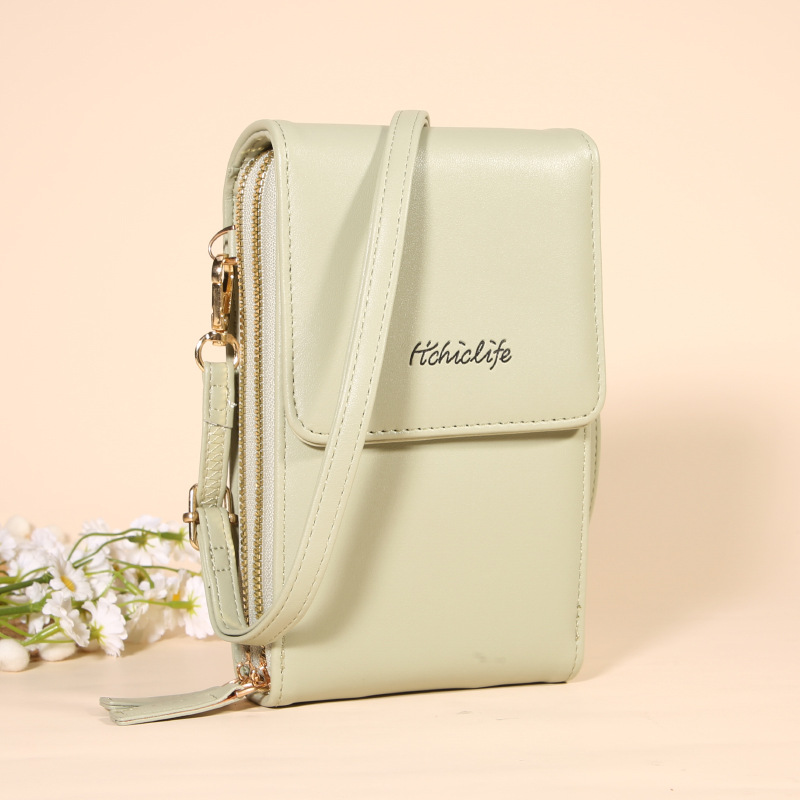 Bolso para teléfono con pantalla táctil y función de billetera – compacto y cruzado para el día a día