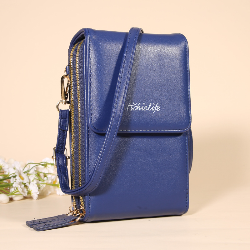 Bolso para teléfono con pantalla táctil y función de billetera – compacto y cruzado para el día a día