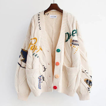 Chaleco de mujer con detalles de patchwork