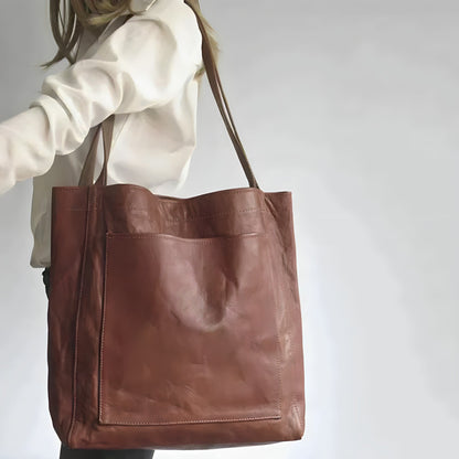 Leather bag for women - with plenty of storage space